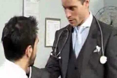 Dr. Examines Patient