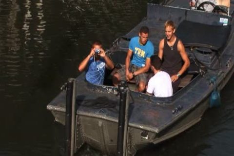 A homosexual bang Scene In Amsterdam!