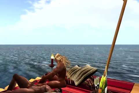 Coming Home Form A Fishing Trip And Find Your Partner Floating On A Raft Which Makes u yummy En The Rest Is As It Is.