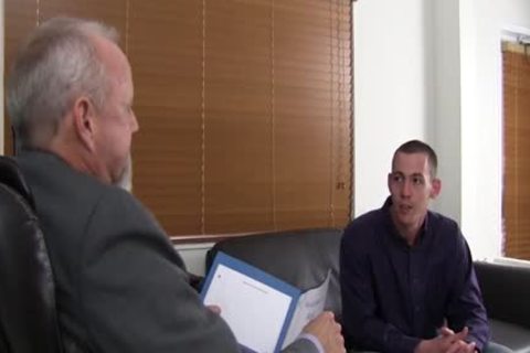 dirty grandad slams A Younger dude's booty At The Office