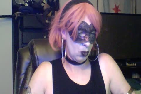 attractive Dancing Goth CD web camera Show (part 2 Of 2)