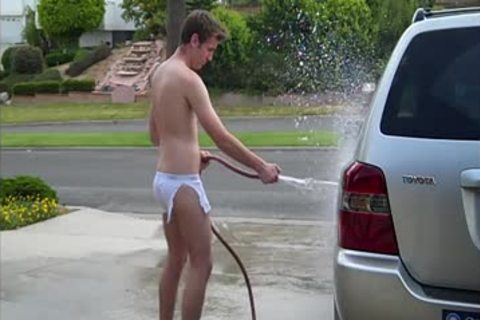 Boner teen stripped On The Public Street