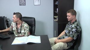 Wrong Destination - Ethan Slade with Jimmy Johnson butthole bang