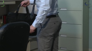 Office Party Regrets - Rocco Reed with Liam Magnuson ass bang