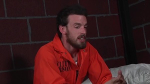 Barebacked In Prison - Deepthroat screw