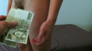 blond cutie getting slammed viciously in the wazoo in POV