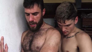 LatinLeche.com: Young hunk rushes fingering
