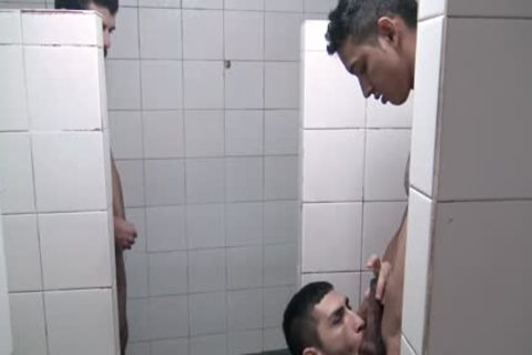'fine males poke nasty Latino In The bathroom'