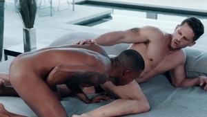 NoirMale - Muscled Jacen Zhu showing big dick