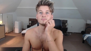 blond teen With big cock cam