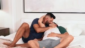 Sean Cody: American Brysen amongst Levi doggy fucks