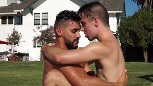 Falcon Studios: Brad Payton playing with sex toys sex scene