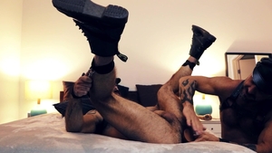 Bromo - Jake Nicola masturbates with big dildo