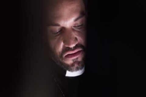 Religious Virgin Ryan Jacobs Confesses To Father Dale Kuda that guy craves cocks