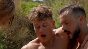 GodsOfMen.com: Muscled Malik Delgaty 18 yr old cumshot porn