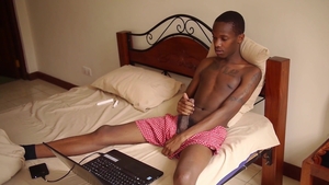 80 Gays: African Sage stroking in the morning