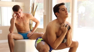 GayRoom - Jacob Ladder workout scene