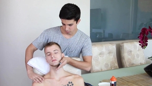 GayRoom - Shaved Mike Chambers has a thing for fucking hard