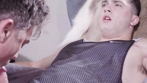 ManUpFilms - Lance with muscled Lance Hart bareback blowjobs