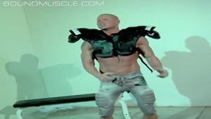 BoundMuscleJocks.com - Beautiful Beau licking Sinclair