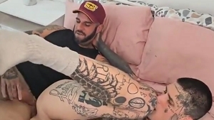 hammering beautiful man Ethan Romeo Davis XL