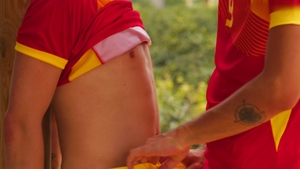 Sports-Themed Bondage for Bros