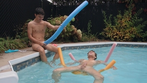 Men: Pool Noodle Frenzy with Cum Blows