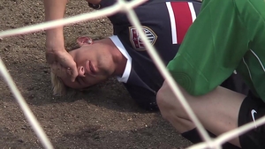 43-Football Injury Ignites Passionate Encounter