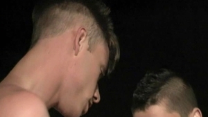 Spreading Twink Cum All Around