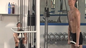 Sticky, Wet Briefs at the Gym