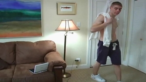 Next Door Male: 18-year-old Chris Takes His First Big Steps