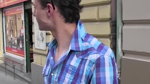 Czech Hunter: Stripping Down on Public Transit