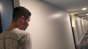 AmateurGayPOV: Slutty Roman Bends for His Neighbor