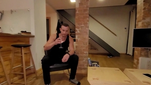 AmateurGayPOV: Biggest Boner Out of Gray Sweatpants