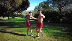 Next Door Buddies: Two Studs, One Epic Journey