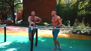 masqulin: Gymnast Gets XXX Lessons