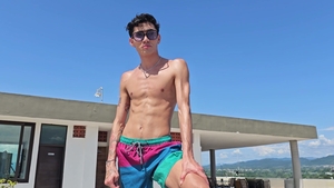 AmateurGayPOV: Tropical Heat for Two
