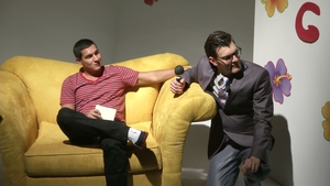 Men: Hairy Studs Enjoy Deep Throat with Muscular Daddy